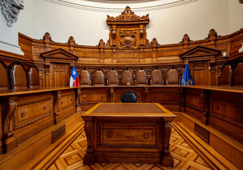 Empty Canadian Courthouse