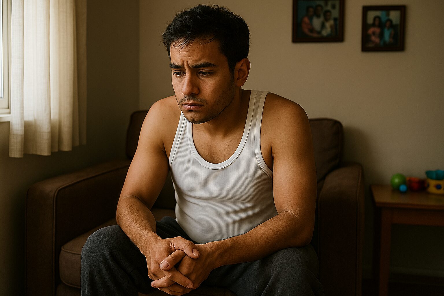 Domestic Assault - Young Man in his 30s